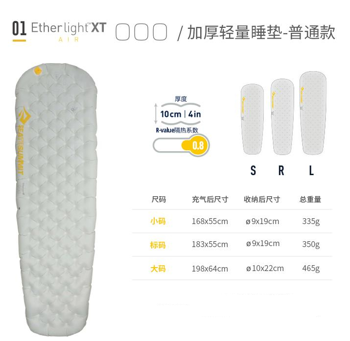 Sea to Summit 加厚轻量睡垫测评—户外也可以很温暖