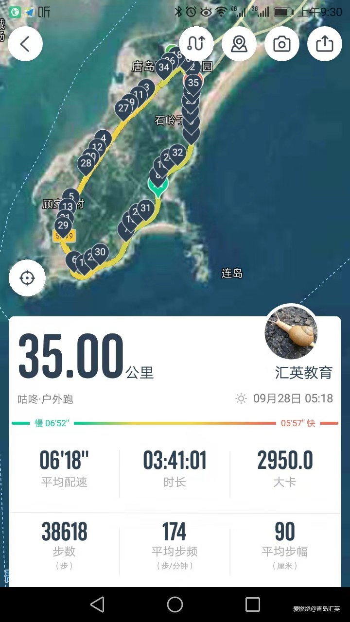 选择目标，针对训练，严肃比赛，完赛喜悦（崂山100,25公里组参赛感受）