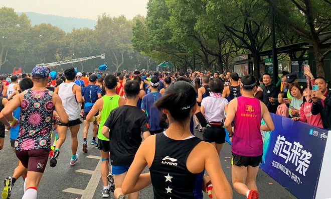 跑拍：2019杭州马拉松