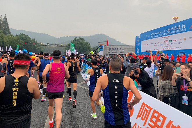跑拍：2019杭州马拉松