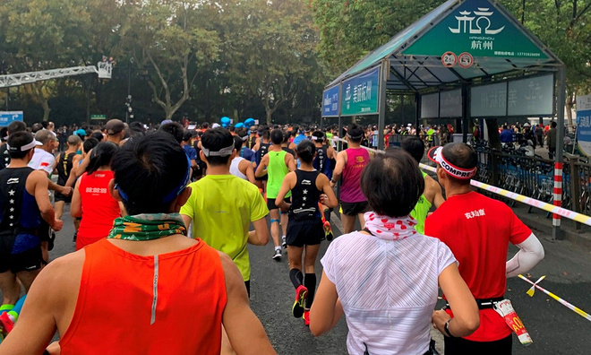 跑拍：2019杭州马拉松