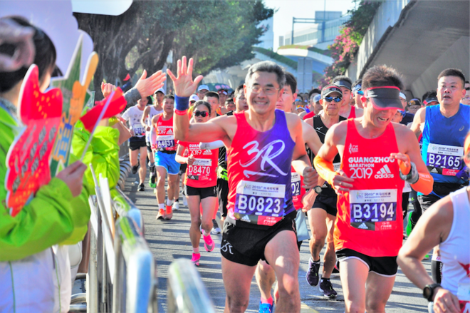 赛记|广马，我用脚步说爱你