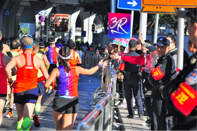 赛记|广马，我用脚步说爱你