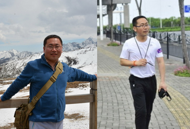 通勤路上的“超级飞侠” 他们，跑着上下班