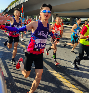 赛记|广马，我用脚步说爱你