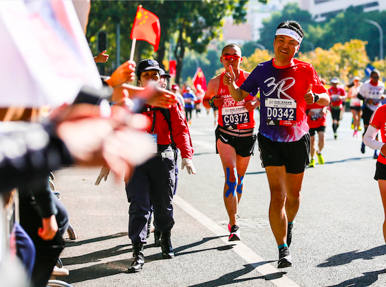 赛记|广马，我用脚步说爱你