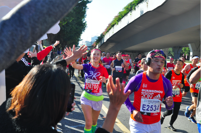 赛记|广马，我用脚步说爱你