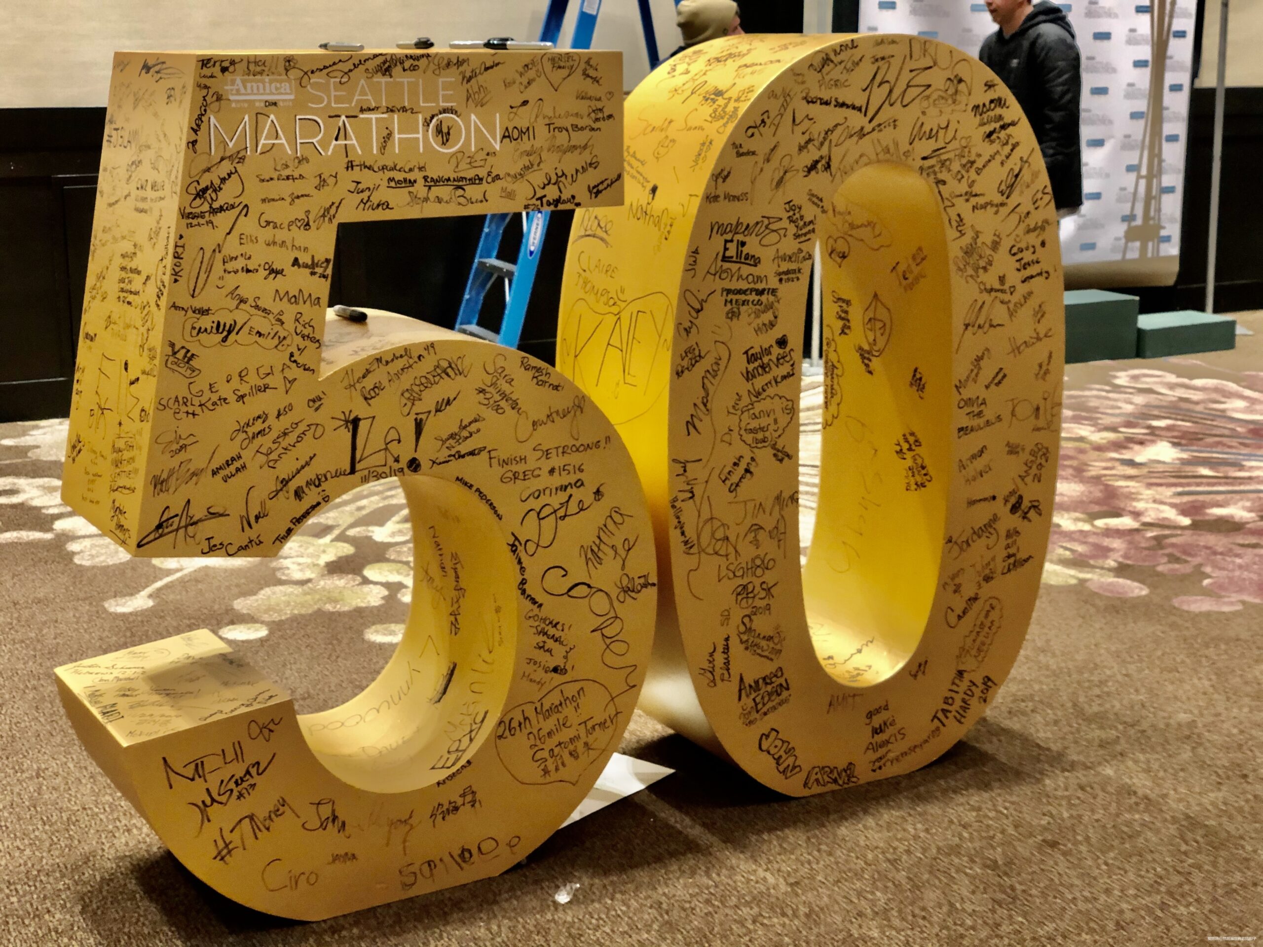 邂逅西雅图马拉松五十周年