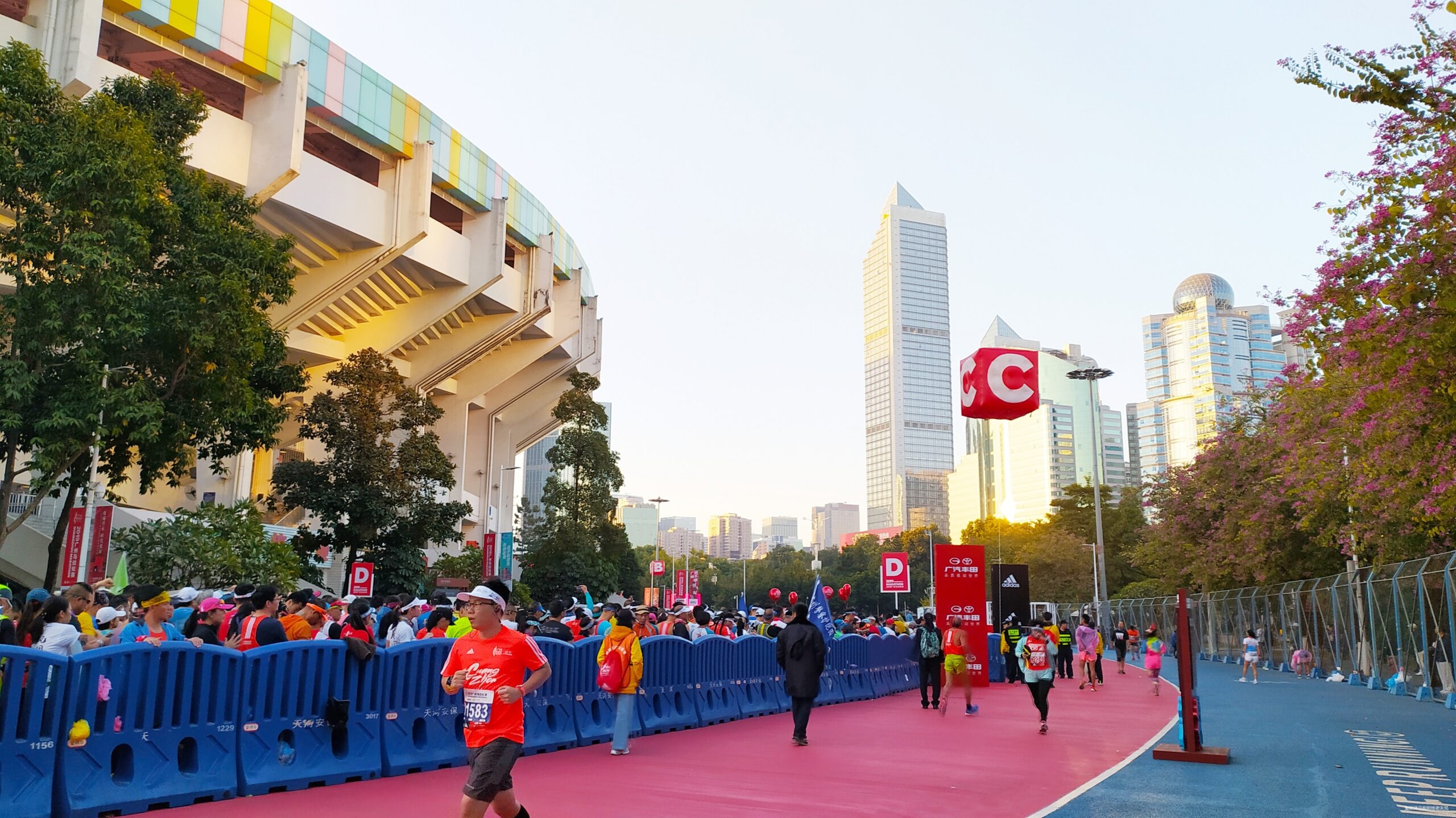 一起慢慢，数数羊城几只羊？——记2019广州马拉松（by跑到地老天荒）