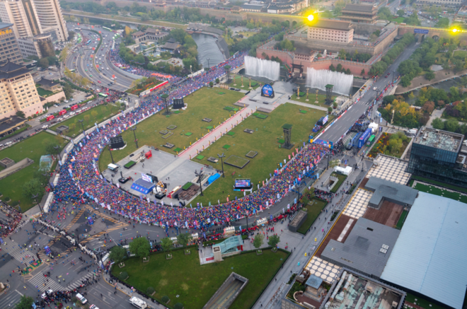 2020西安曲江半程马拉松于1月10日上午10:00开放报名！
