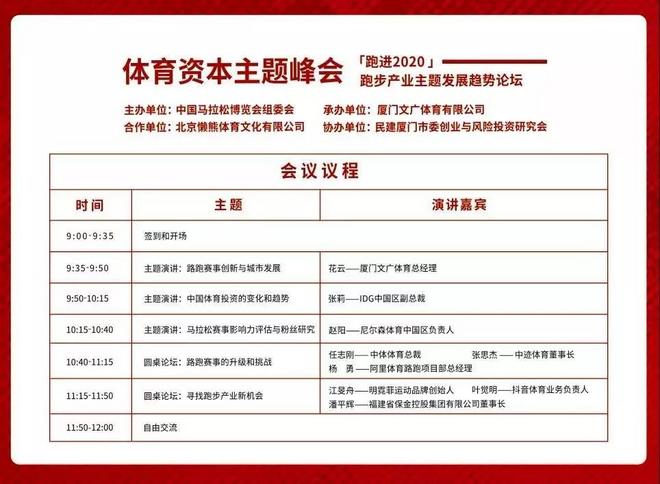 第四届中国马拉松博览会今日在厦门开幕