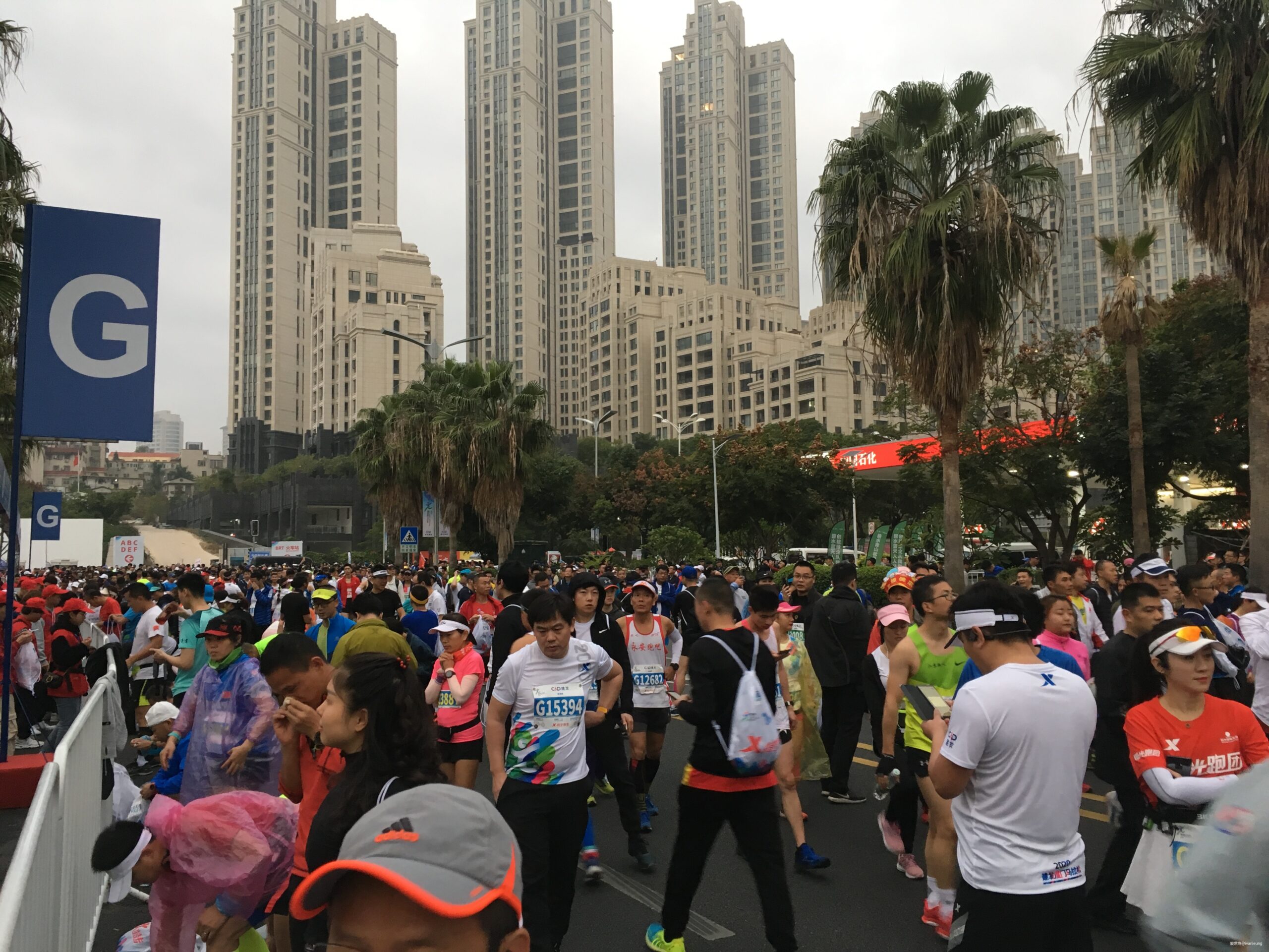 2020.1.5 厦门马拉松赛记