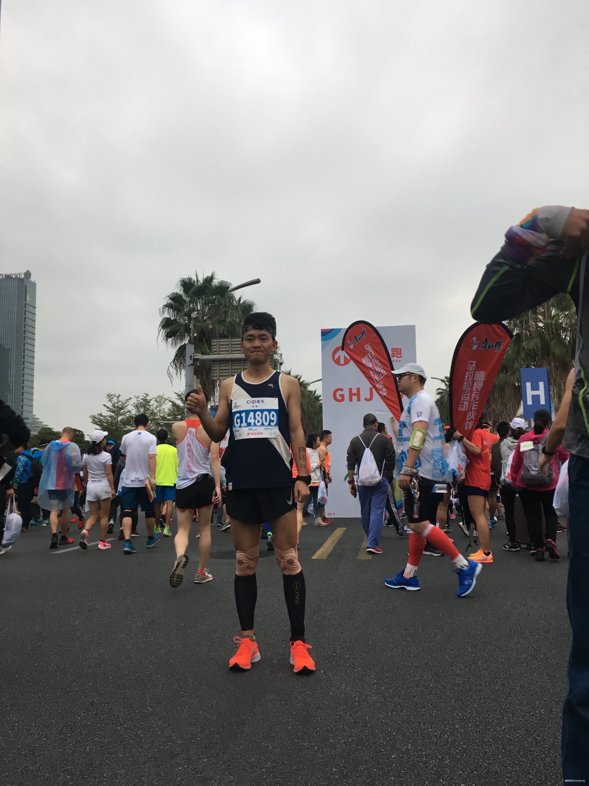 2020.1.5 厦门马拉松赛记