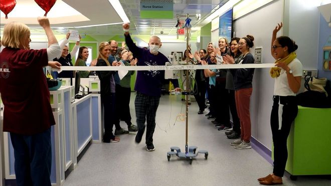 人物故事 | 在化疗期的最后一天，走完“马拉松”