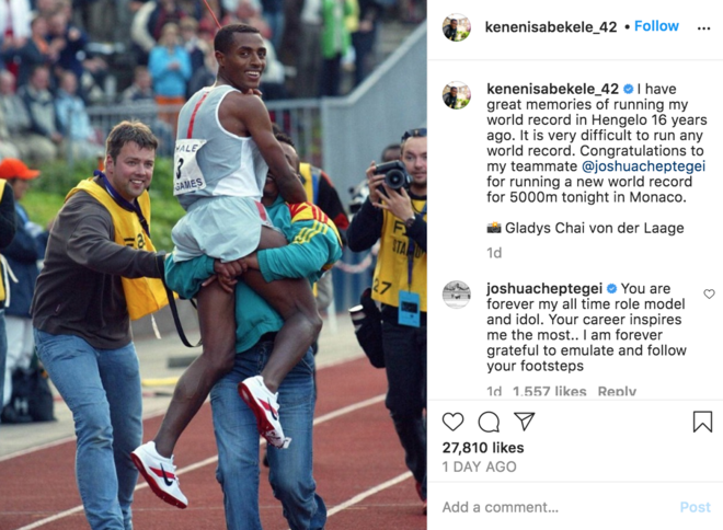 人物 | 新5000米世界纪录保持者切普特盖：纪录收割机，跑坛新天王