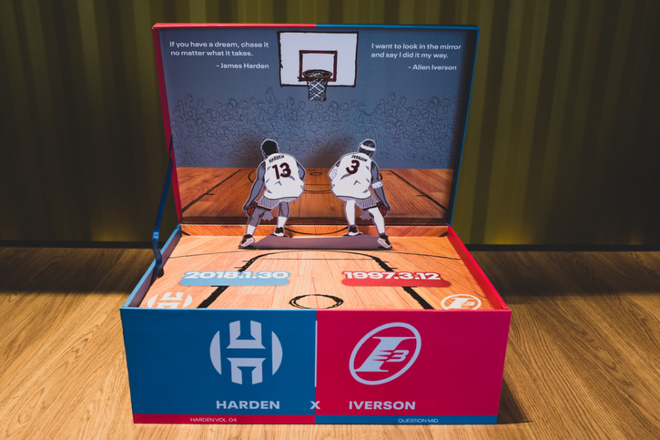 冰与火的礼赞 Reebok Question Mid艾弗森 x Adidas哈登 “Crossed Up, Step Back” 限量编码套装正式发布