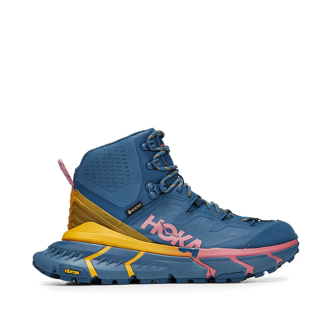 HOKA ONE ONE推出颠覆性的创新设计产品— TenNine Hike GTX-夸张大后跟助力驰骋复杂地形，提供顺畅的徒步体验