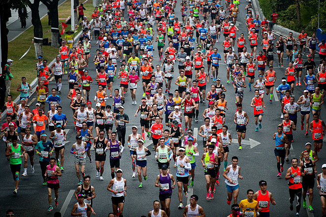 广马｜岭南醒狮一声吼，好花开满荔枝湾
