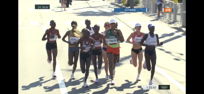 肯尼亚包揽女子组冠亚军 东京奥运会马拉松女子组鸣枪
