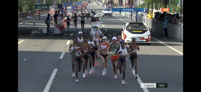 肯尼亚包揽女子组冠亚军 东京奥运会马拉松女子组鸣枪