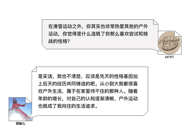 “是滑雪 让我敬爱自然”——钢镚儿