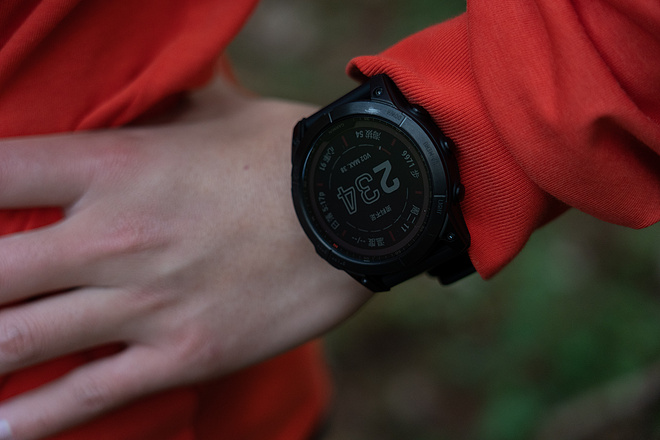 Garmin fēnix 7X这块表 真得很亮