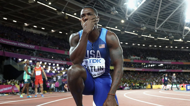 Justin Gatlin：升起、坠落和重生