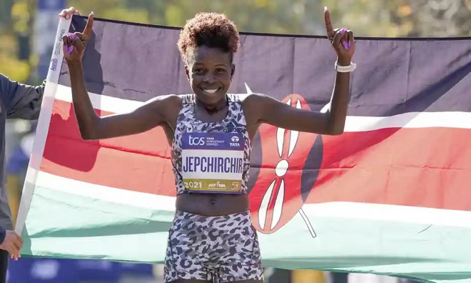 马拉松女王和adidas的重回