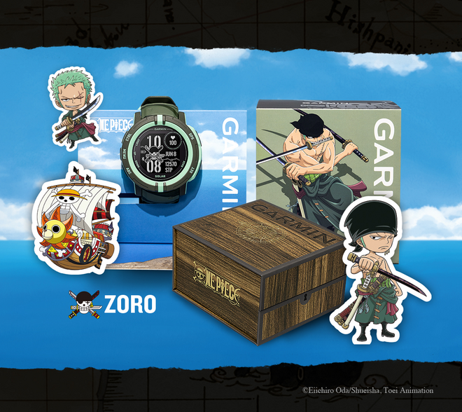 Garmin 推出本能Instinct 2航海王联名限定版智能运动手表