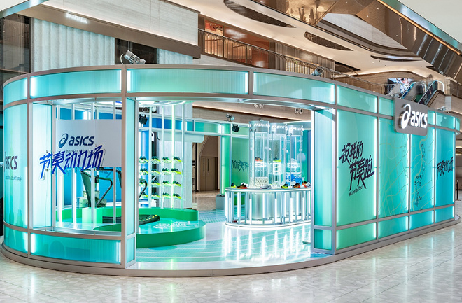 ASICS 亚瑟士节奏动力场首次空降上海前滩太古里