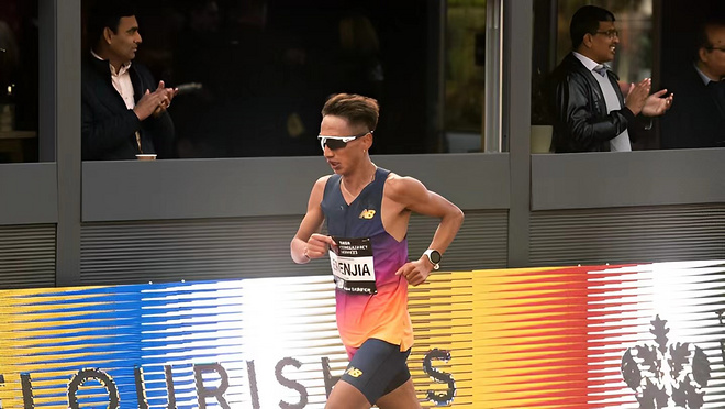 New Balance助力贾俄仁加完赛伦敦马拉松，上海伦敦双城开跑致敬追梦