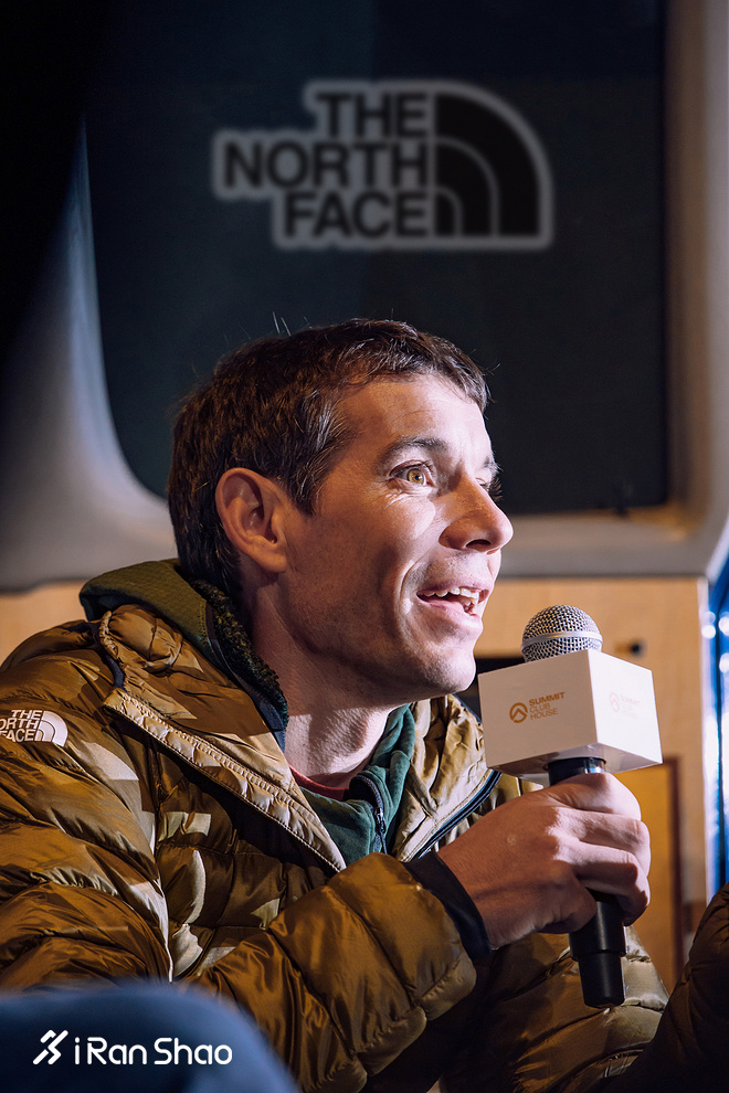 与探险家面对面 The North Face攀登运动员Alex Honnold2023中国行，传递无畏攀岩热情