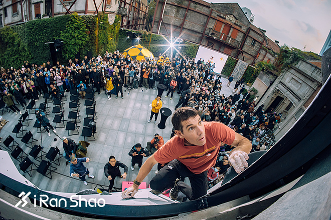 与探险家面对面 The North Face攀登运动员Alex Honnold2023中国行，传递无畏攀岩热情