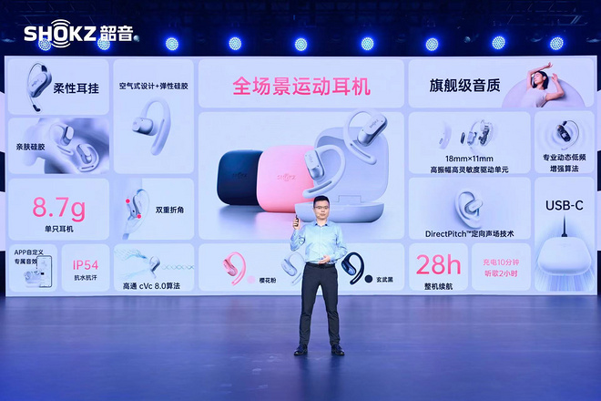 从游泳、铁三到运动全场景：Shokz韶音2024新品耳机重磅发布