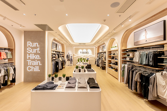 Vuori 首个中国门店正式亮相上海静安嘉里中心
