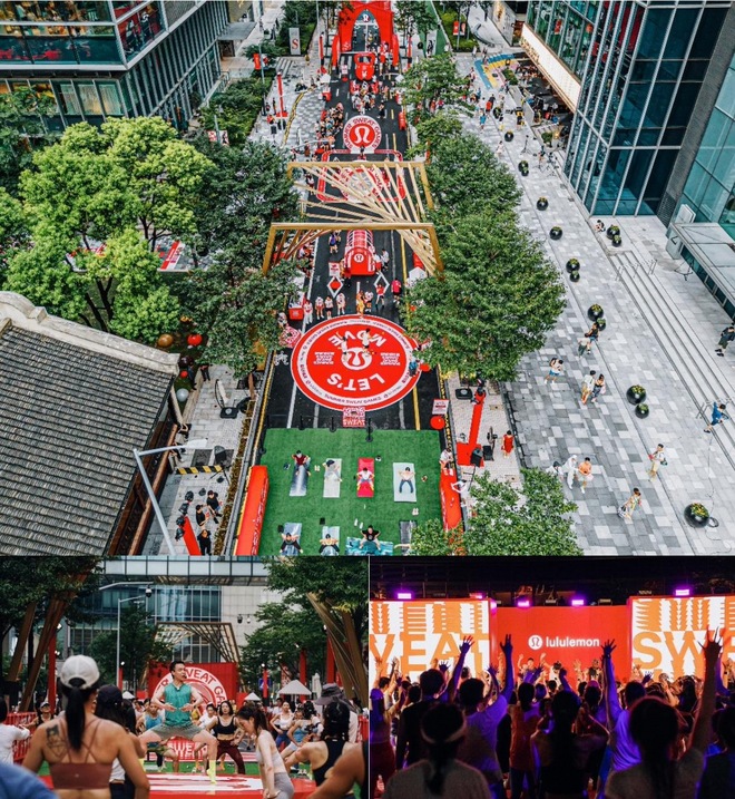 lululemon品牌大使周冠宇助阵“夏日乐挑战”上海站，共庆“全民健身日”