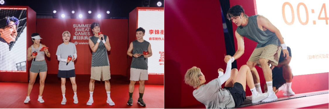 刘逸云Amber Liu、李铢衔James共同助力“夏日乐挑战”深圳站，见证区域赛圆满收官