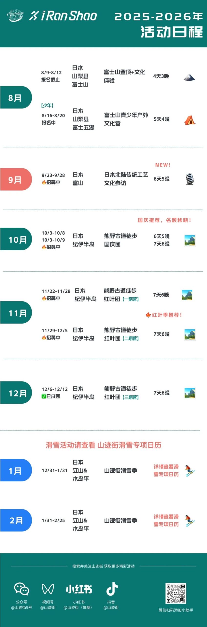 燃烧EVENT｜妙高红叶秋风起，新泻帝王蟹肉肥 （日本上越妙高越野赛11月2日起跑）